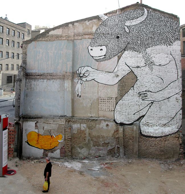 Stop-motion Graffiti Brings Walls to Life | arkinet